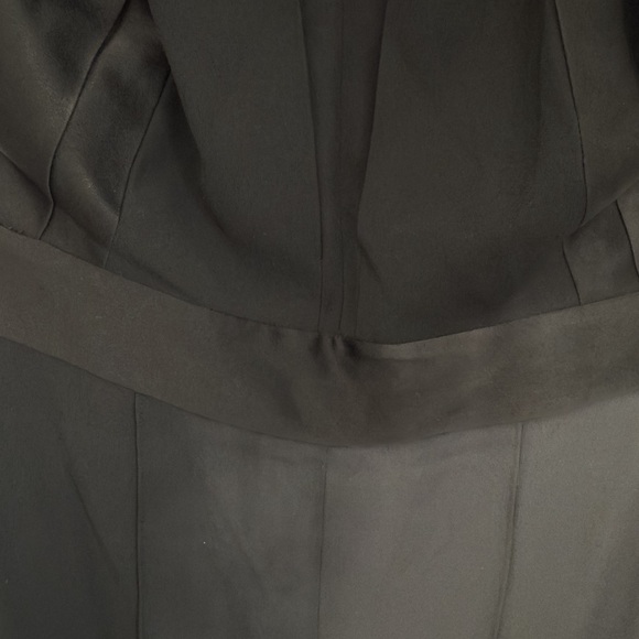 NWT- Black Diane Von Furstenberg Ireland wide-leg jumpsuit in black- size 4 - Picture 7 of 9